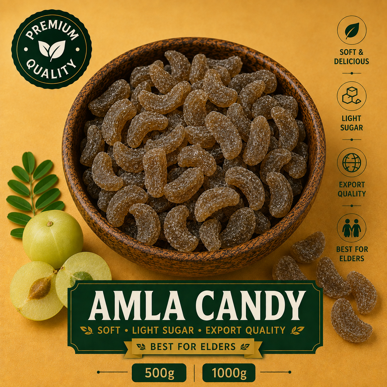 Soft Amla 500g pack